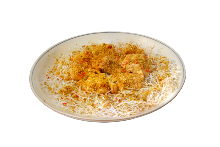 Đậu khuôn giòn ôm muối sả