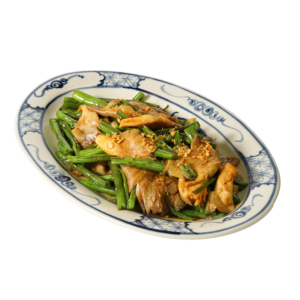 Nấm xào rau muống